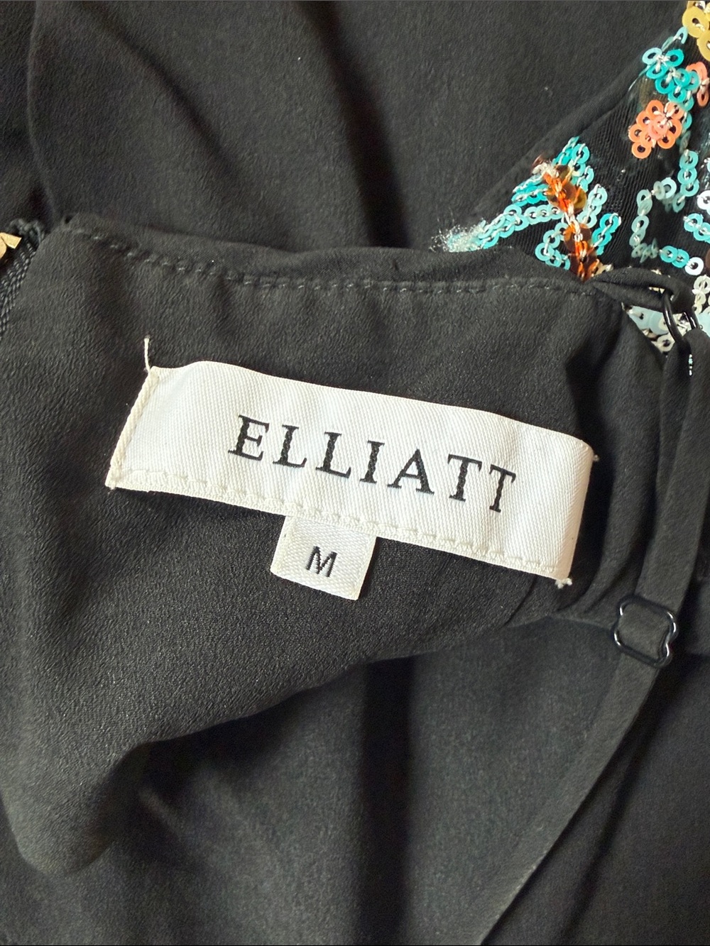 Elliatt x Free People Mauritius Sequin Midi Dress - Size M - Picture 3 of 11